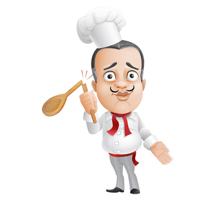 French Chef Vector Character Vectors   Clipart Me