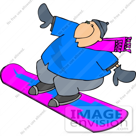 Snowboarding Clipart Man Snowboarding Clipart