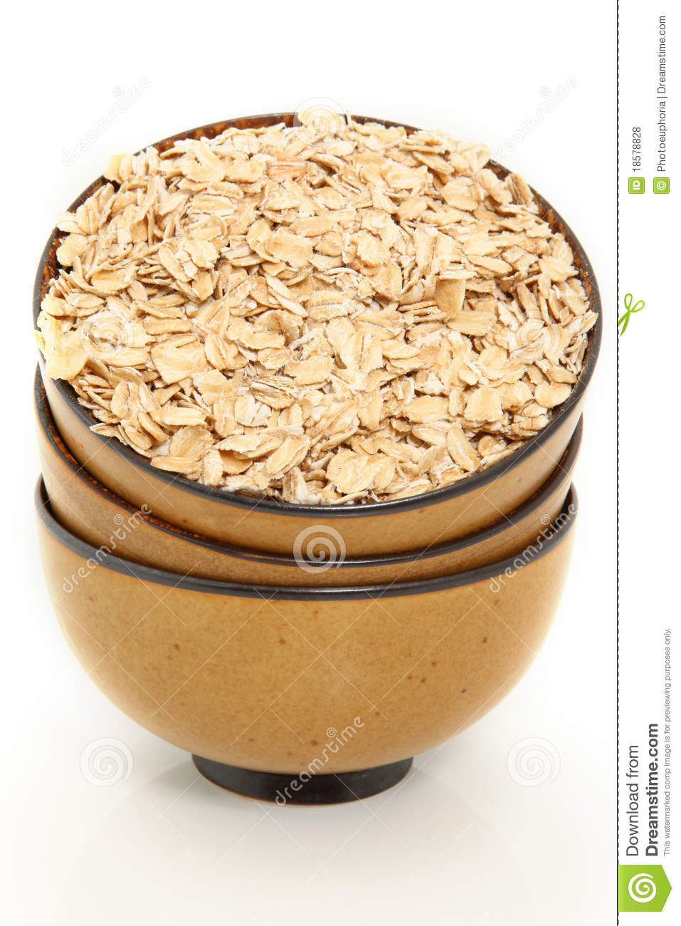 Bowl Of Oatmeal Clipart Whole Oats In Bowl