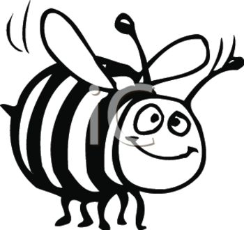 And White 0511 1203 0718 4150 Black And White Clipart Of A Bumble Bee