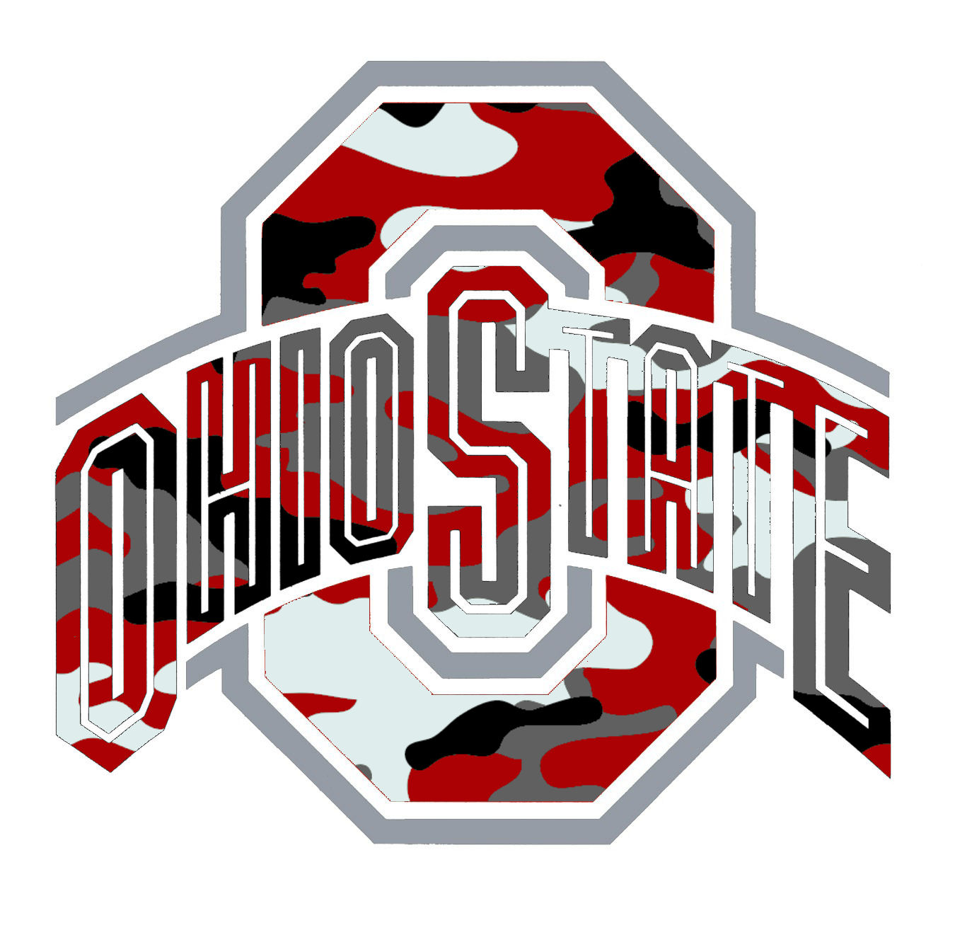 Ohio State Logo Camo Image