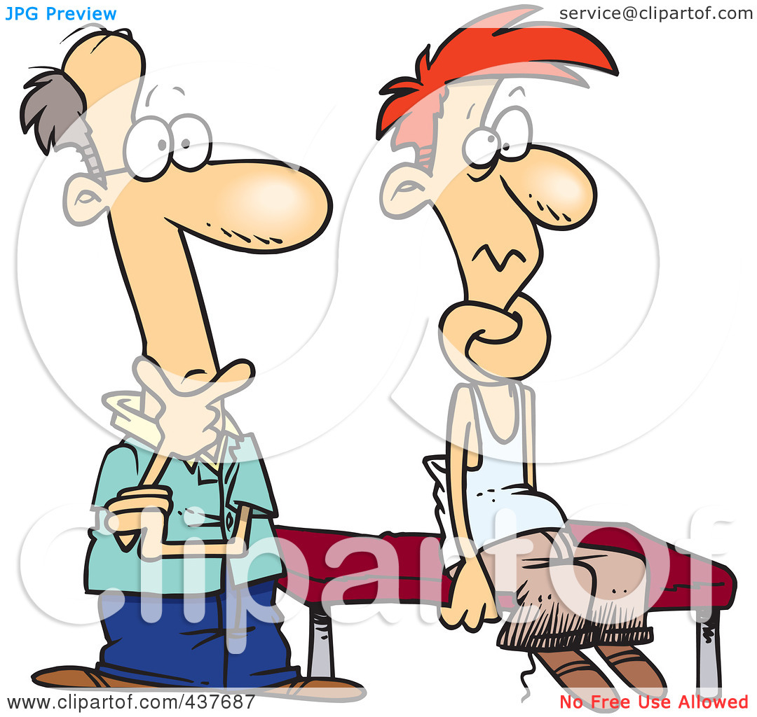 Chiropractor Clipart Royalty Free Rf Clip Art Illustration Of A