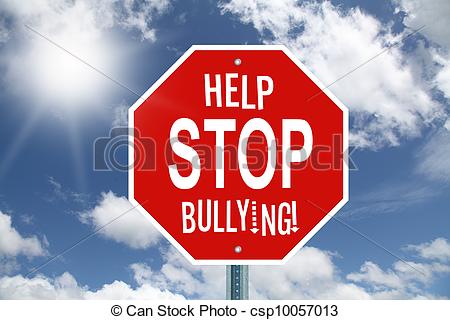 Clipart Of Help Stop Bullying Stop Sign   Red Help Stop Bullying Stop