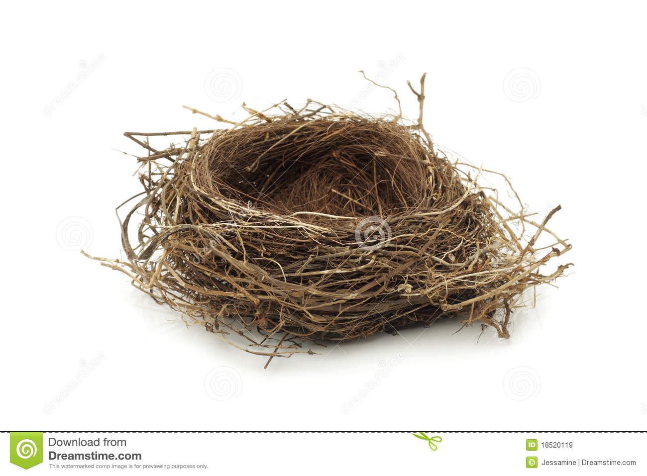Empty Nest Clipart Empty Bird Nest