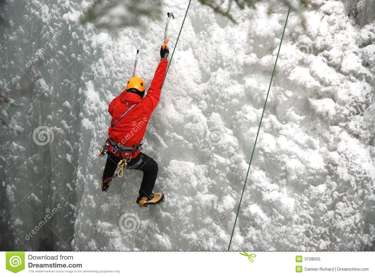 Ice Climber Royalty Free Stock Photo   Image  3158005