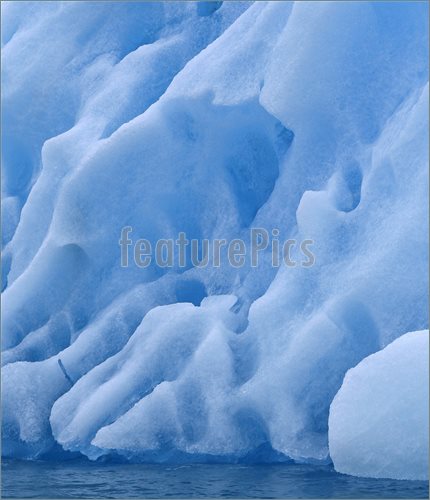 Image Of Iceberg In Arctic Waters  Napassorsuaq Fjord Greenland