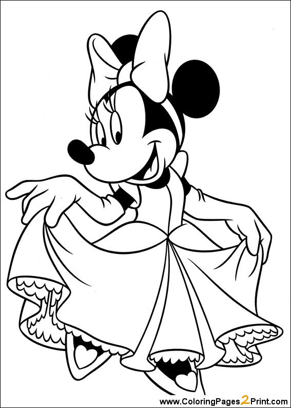 Mickey Mouse And Friends Coloring Pages