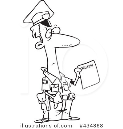 Royalty Free  Rf  Police Clipart Illustration By Ron Leishman   Stock