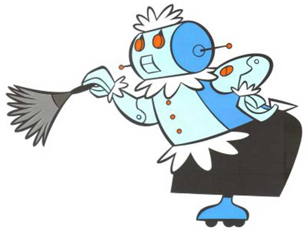 Robot Maid Rosie From The Animated Show The Jetsons Here Is A Robot
