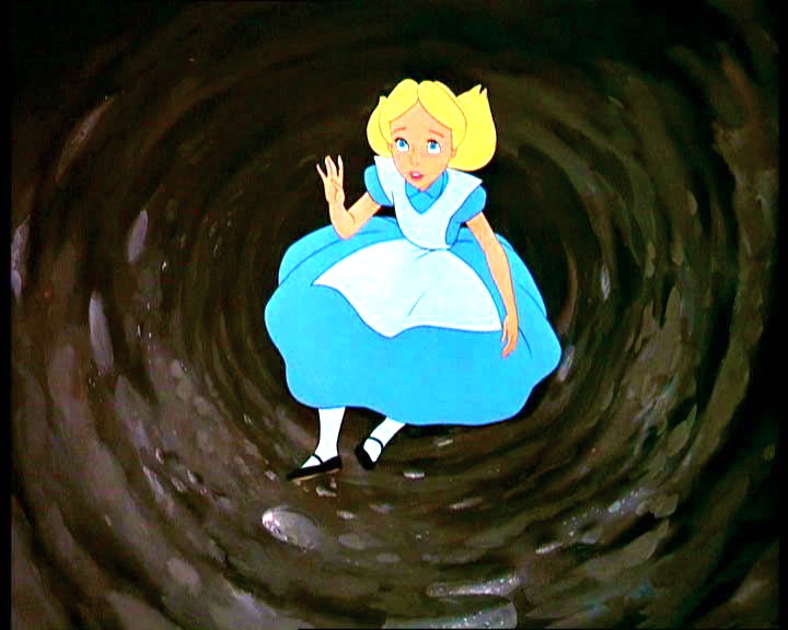 Alice Going Down The Rabbit Hole Can Also Be Another Metaphor  Her