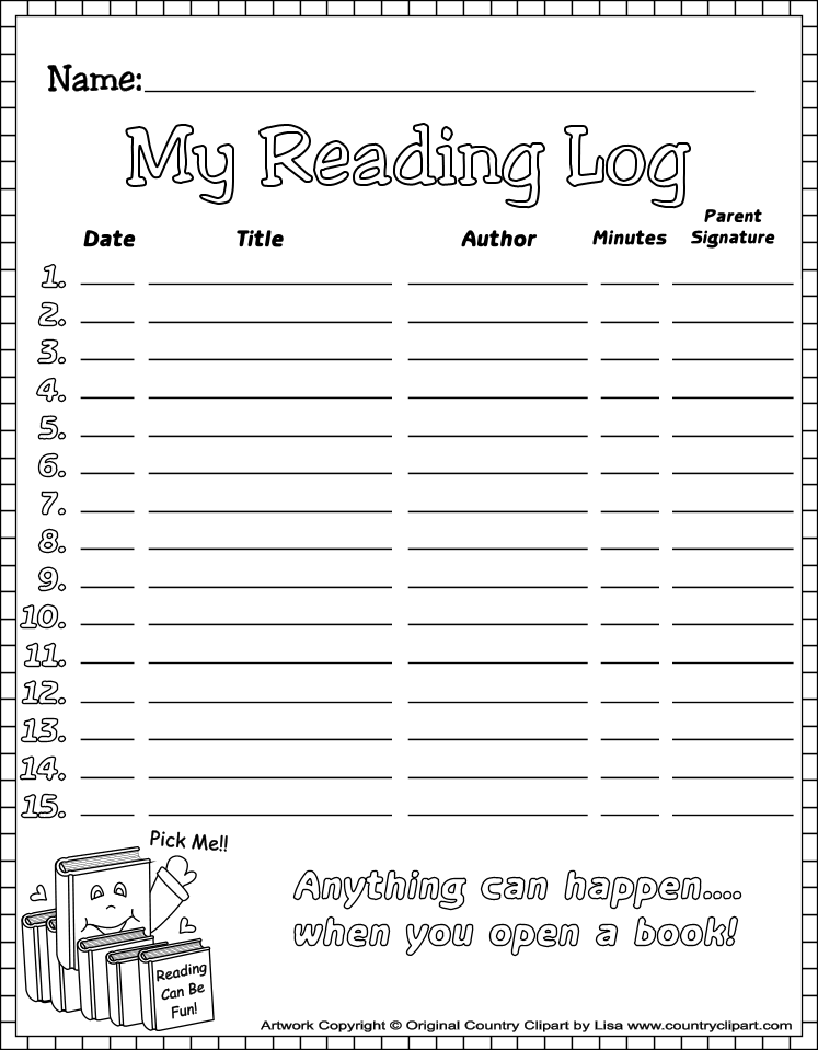Neff Mrs    4th Grade   Reading Log