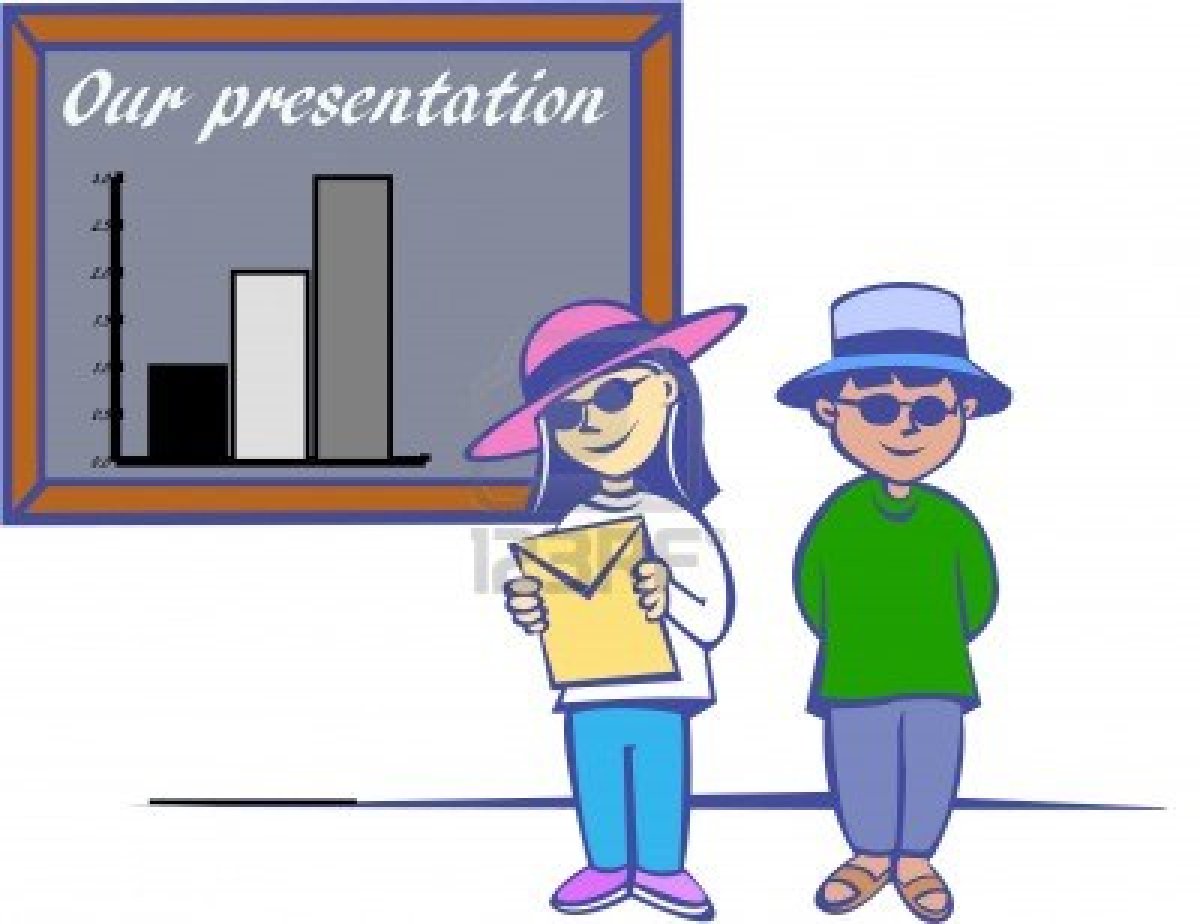 Class Presentation Clipart We Will Soon Be Presenting Our