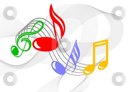 Colorful Musical Notes Clipart   Clipart Panda   Free Clipart Images