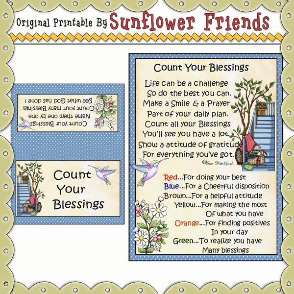 Sunflower Friends Clipart Collections And Computer Printables