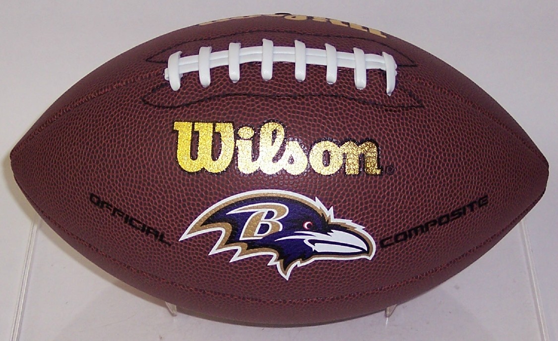 Baltimore Ravens Wilson F1748 Composite Leather Full Size Football