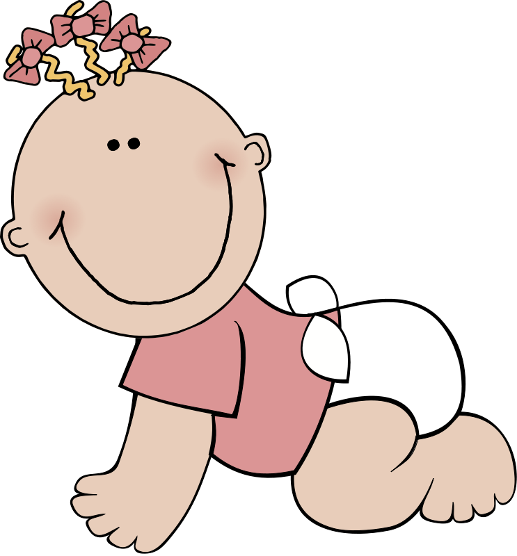 Baby Girl Crawling Baby Clipart Png 111 11 Kb Baby Girl Lying Baby