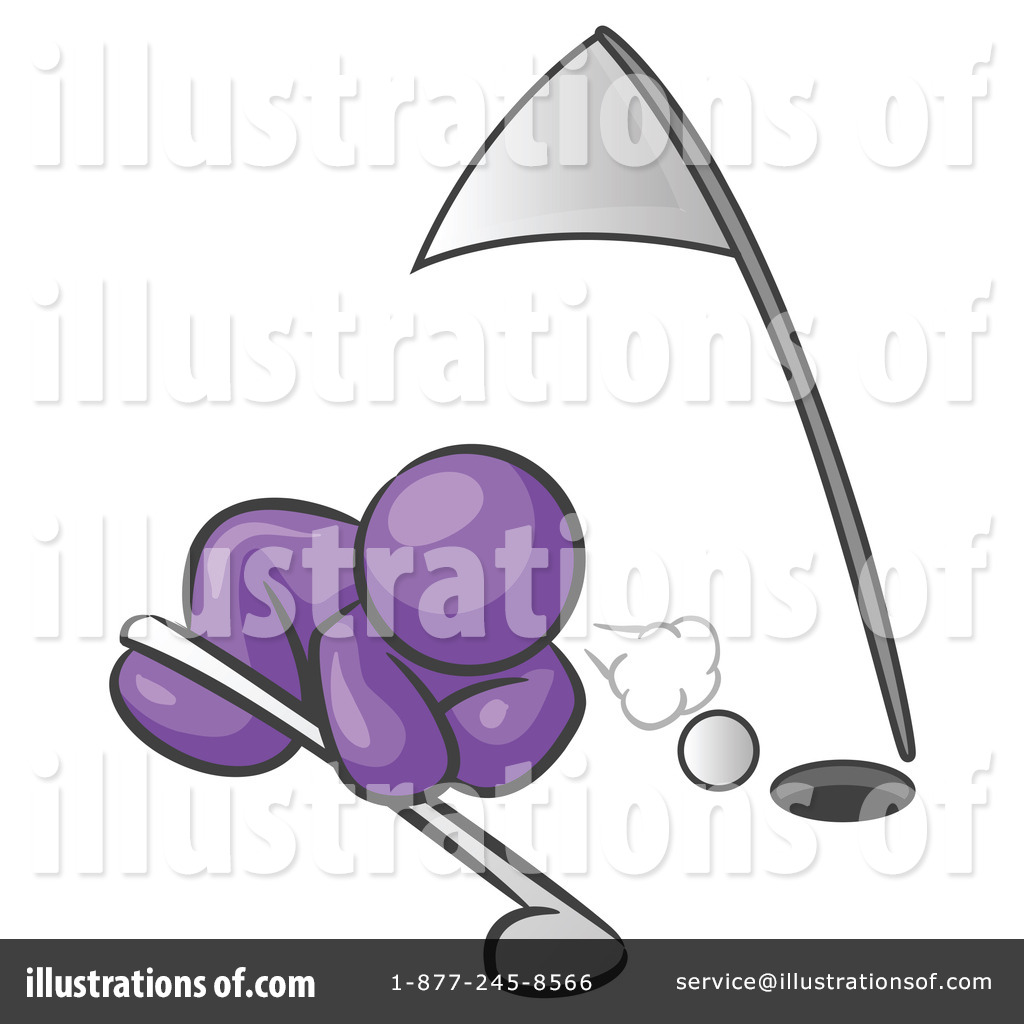 Golfing Clipart  219458 By Leo Blanchette   Royalty Free  Rf  Stock