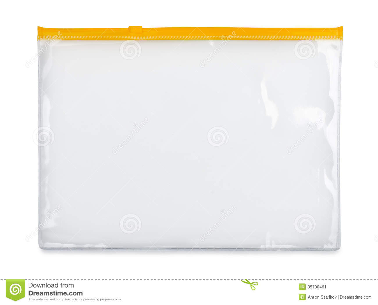 Plastic Zipper Bag Stock Image   Image  35700461
