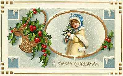 More Victorian Christmas Clip Art