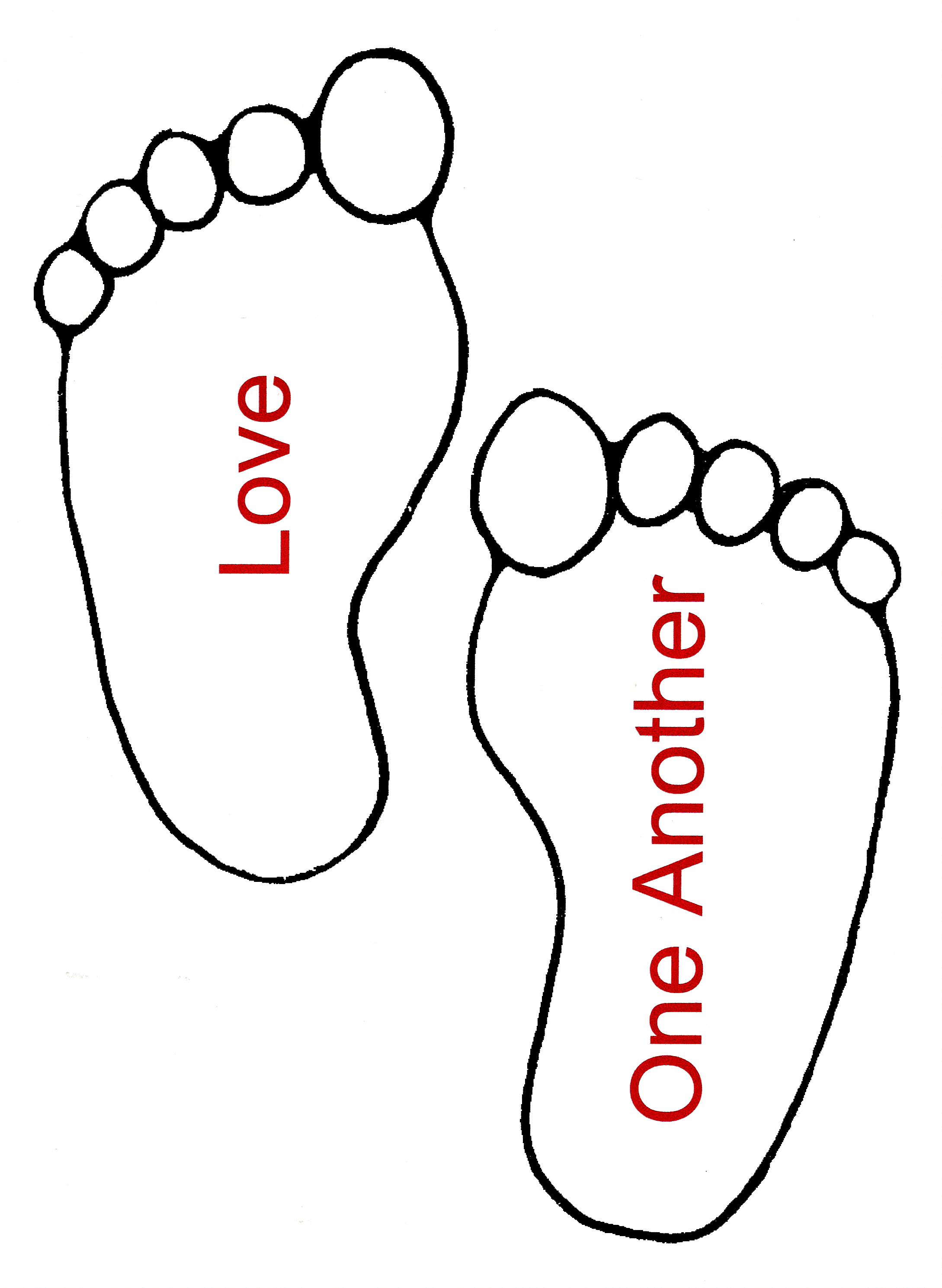 Mormon Share   Love One Another   Ctr A 15   Love One Another Foot