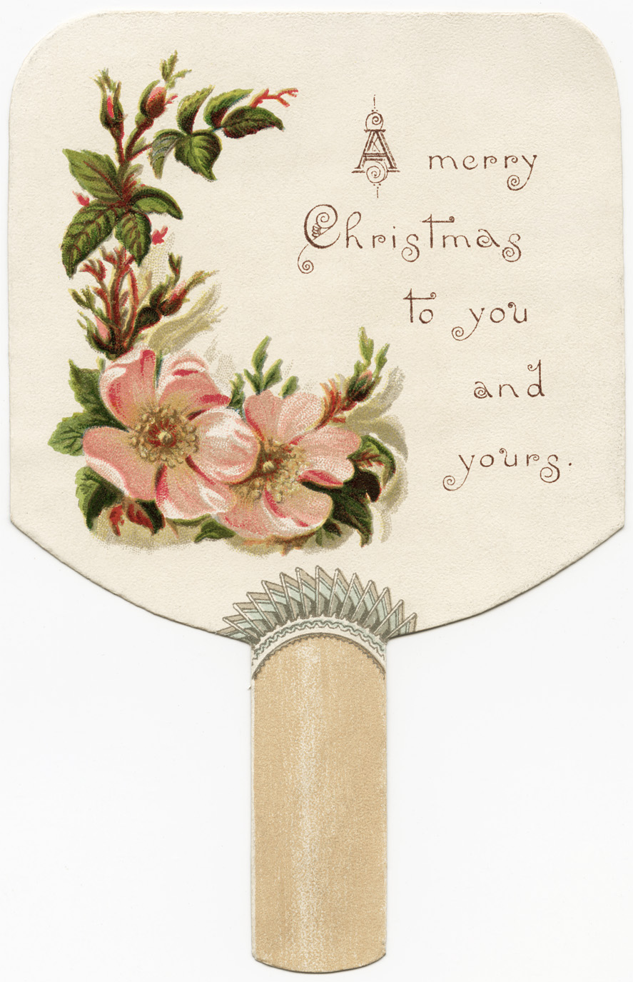 Victorian Clipart Vintage Christmas Clip Art Fan Shaped Christmas