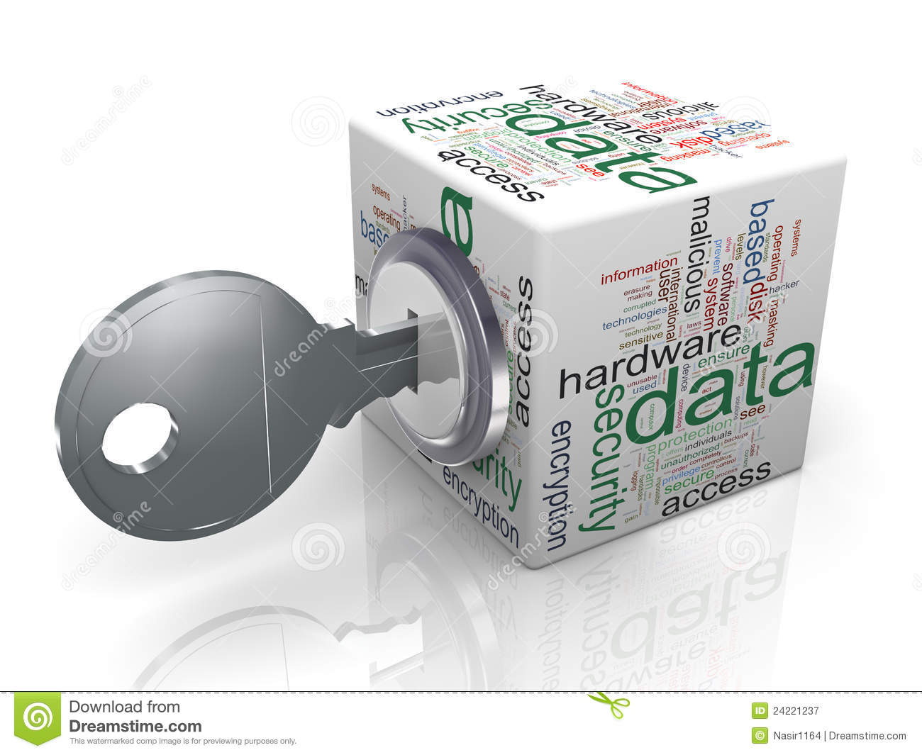 Concept Of Data Protection Royalty Free Stock Photography   Image