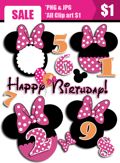 Pink Minnie Mouse Clip Art   Clipart Panda   Free Clipart Images
