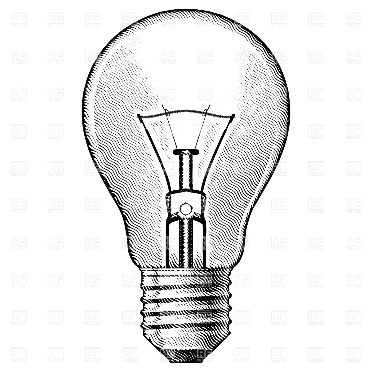 Light Bulb 7374 Technology Download Royalty Free Vector Clip Art