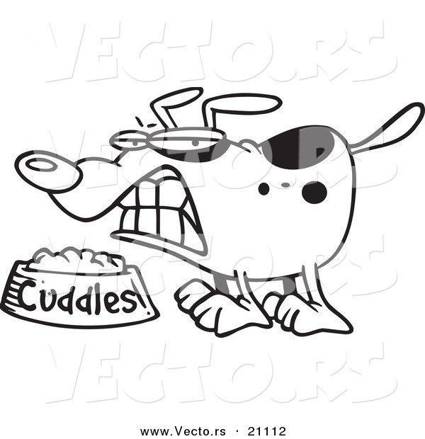 Dog Bowl Cartoon Clipart Wet Dog Food In A With