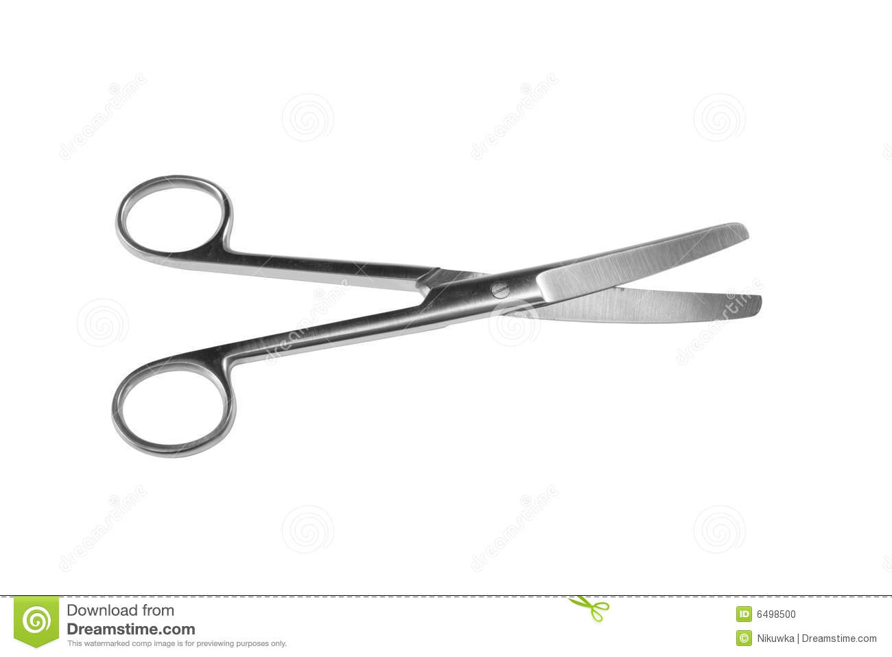 Medical Scissors Stock Photo   Image  6498500