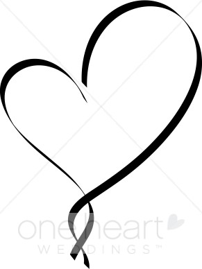 Line Art Heart   Heart Scribbles