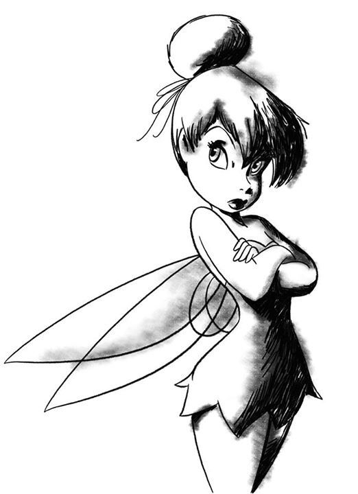 Tinkerbell   Style   Fantasy Drawings   Pinterest