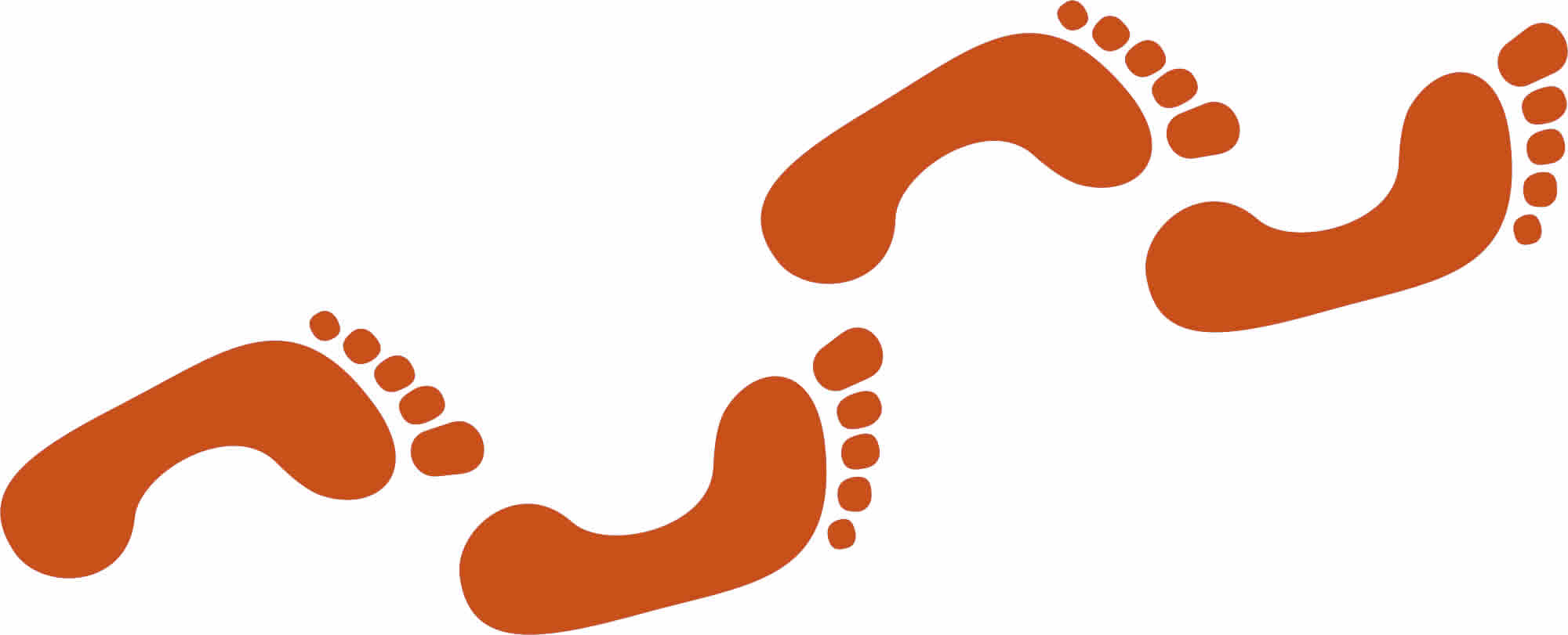 Clip Art Footsteps   Cliparts Co