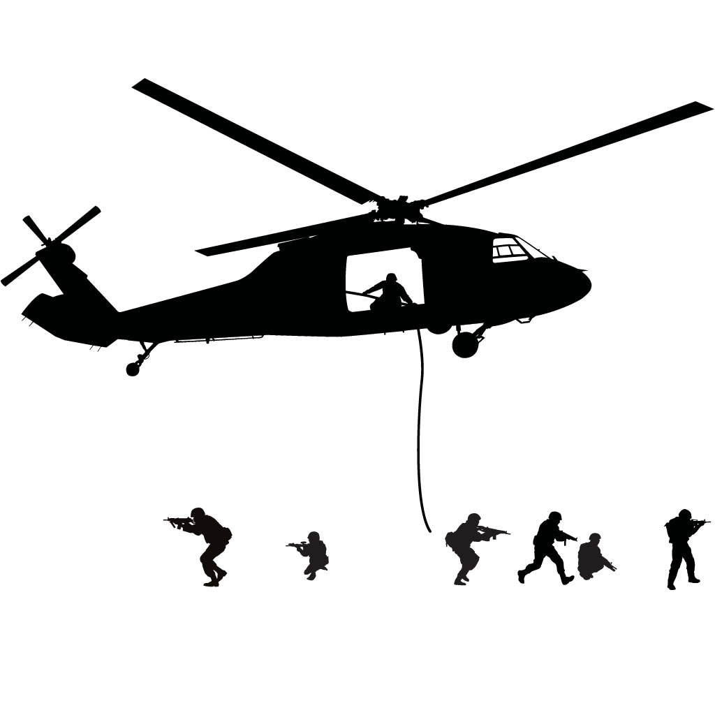 Army Helicopter Silhouette   Clipart Panda   Free Clipart Images