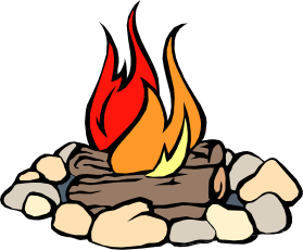 You Can Use This Nice Campfire Clip Art On Your Camping Or Outdoor
