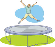 For Trampoline Clipart   Clipart Panda   Free Clipart Images