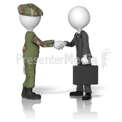 Military Business Handshake   Presentation Clipart   Great Clipart For
