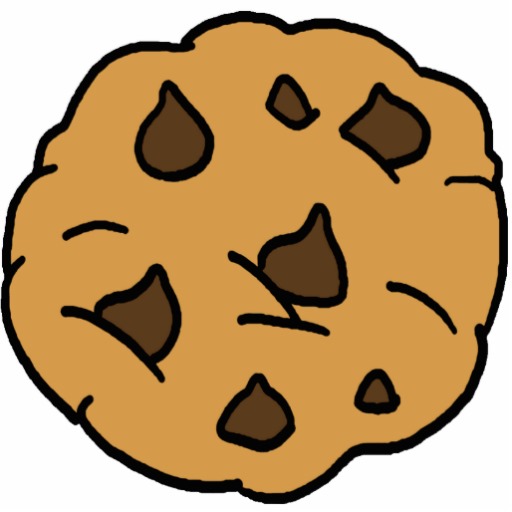 Cookie Clip Art Cartoon Clipart Huge Chocolate Chip Cookie Dessert