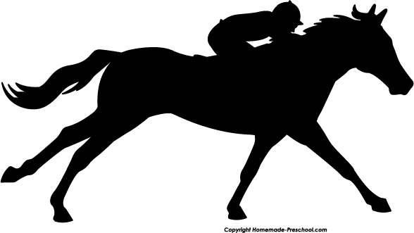 Home Free Clipart Silhouette Clipart Silhouette Running Horse