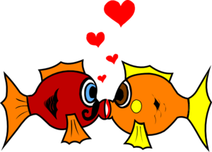 There Is 53 Cute Kissing Fish Free Cliparts All Used For Free