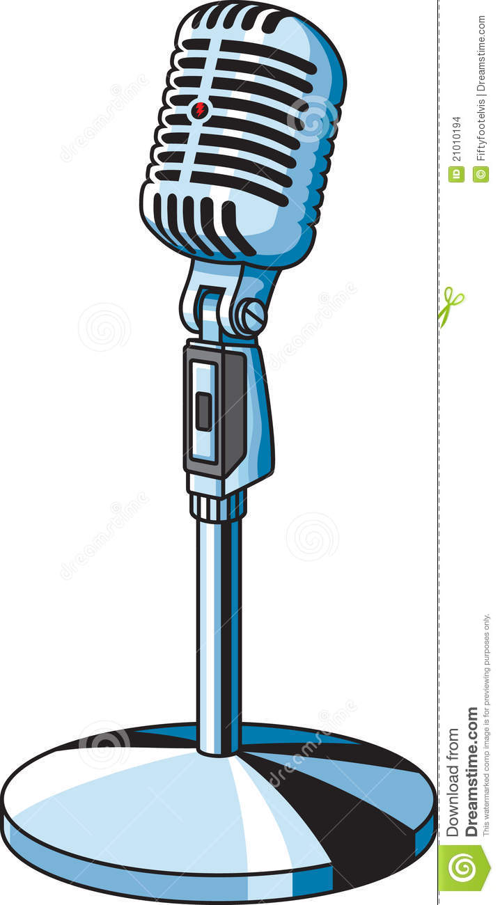 Vintage Microphone Stock Images   Image  21010194