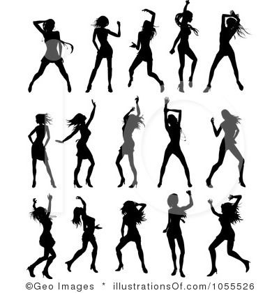 Afro Stencil   Ladies Dancing Clipart   Stencils   Pinterest