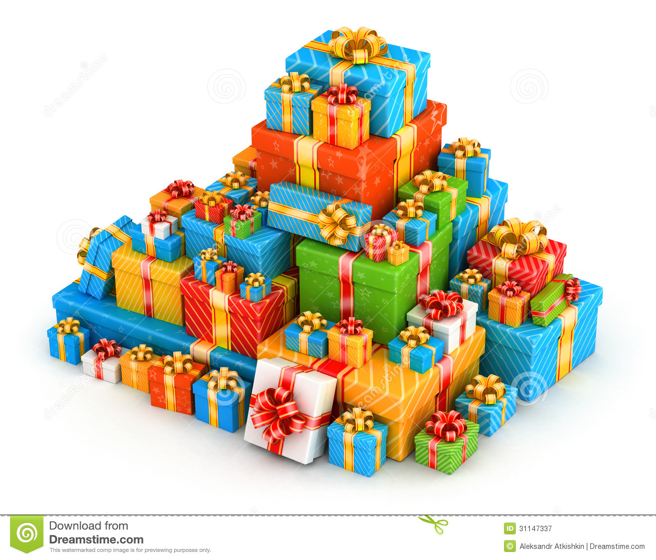 Displaying 20  Images For   Pile Of Birthday Presents Clipart   