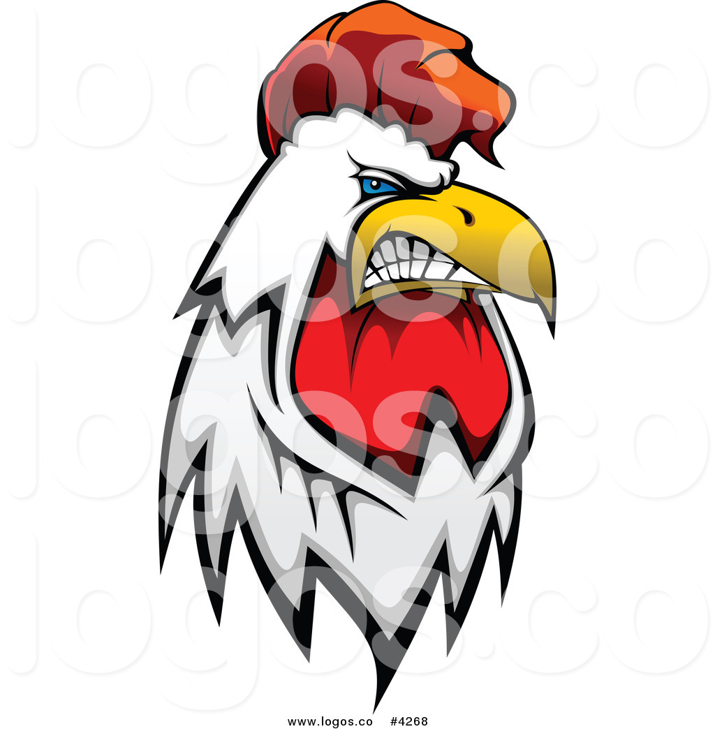 Royalty Free Mad Rooster Logo By Seamartini Graphics    4268