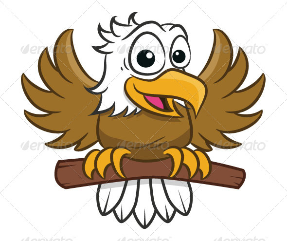 Eagle Toon   Characters Vectors
