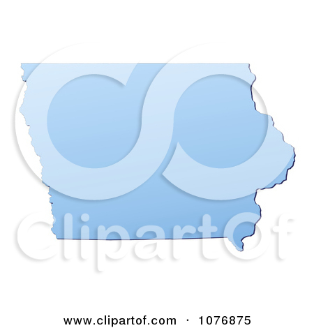 Shape Of The State Of Iowa United States By Jamers  1051639