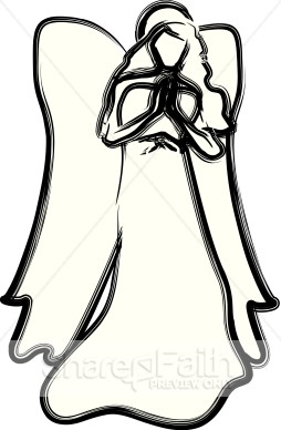 Praying Angel Clipart   Angel Clipart