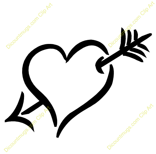 Clipart 12479 Sketchy Heart   Sketchy Heart Mugs T Shirts Picture
