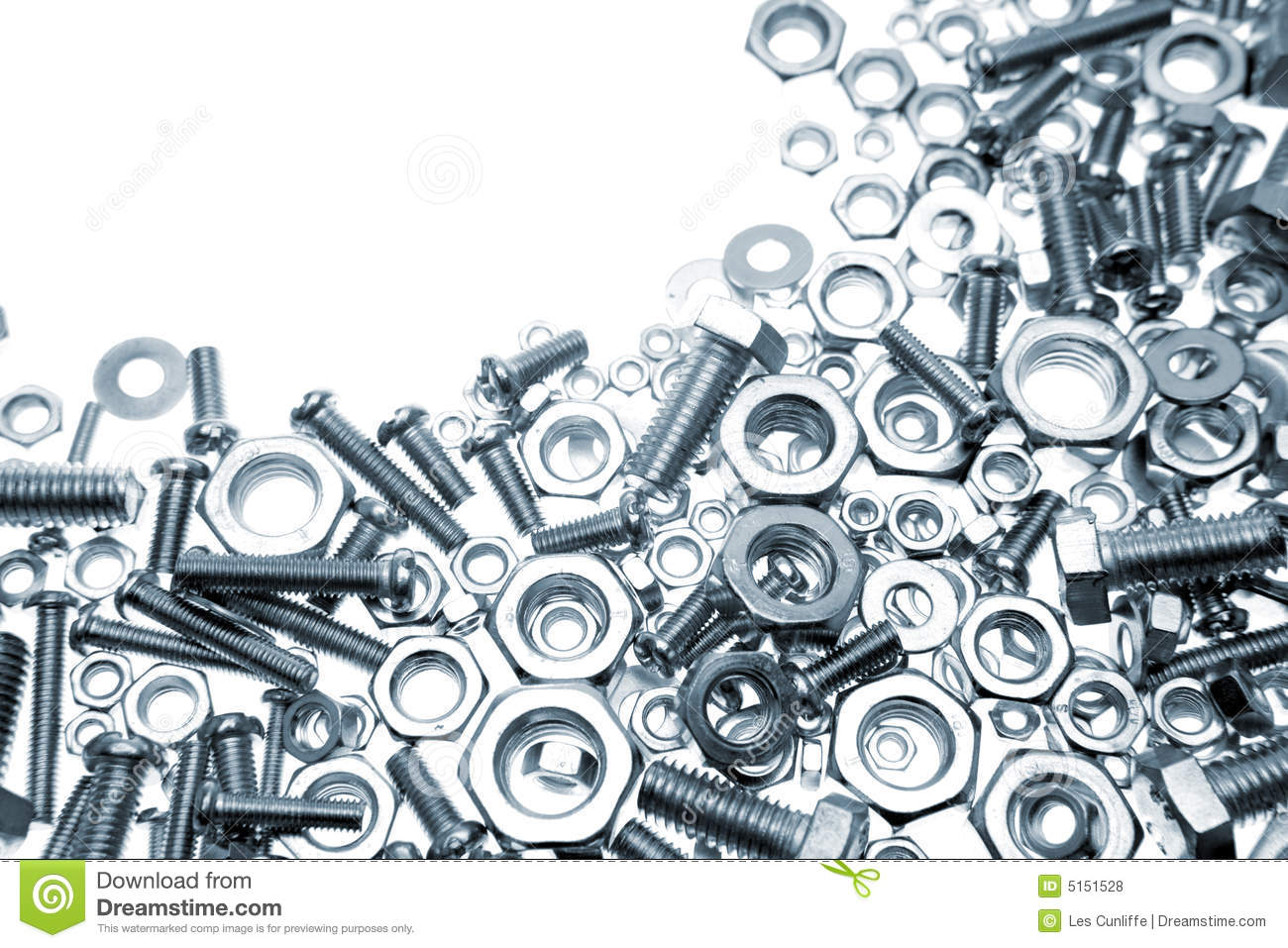 Nuts And Bolts Clipart Nuts And Bolts On White