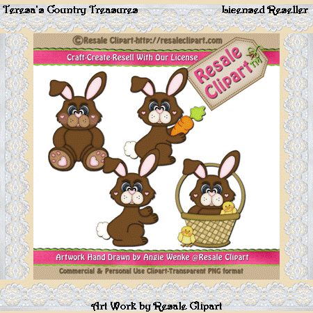 Brown Easter Bunny Clipart Brown Easter Bunny Clipart From Resale    